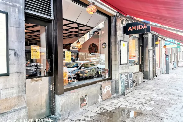 Amida kolgrill halal restaurant in Stockholm