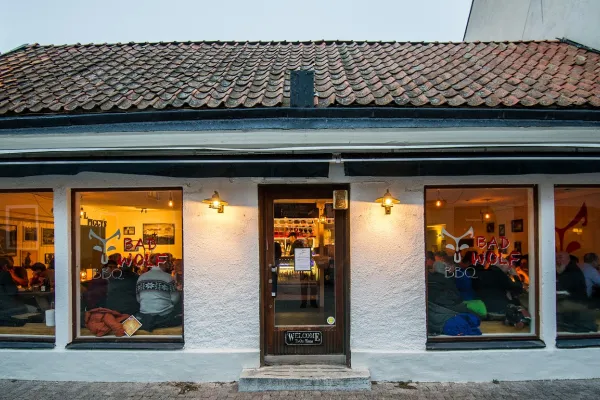 Bad Wolf BBQ halal restaurant in Visby