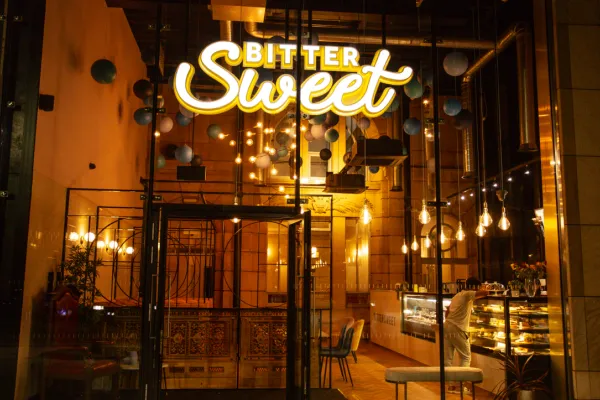 Bittersweet halal restaurant in Oldham