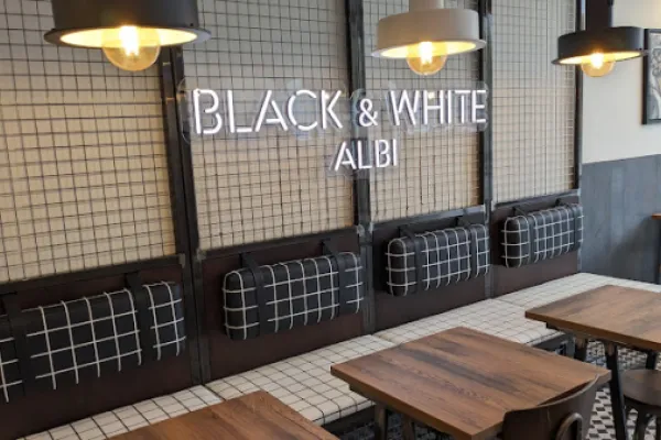 Black & White Burger Albi halal restaurant in Albi