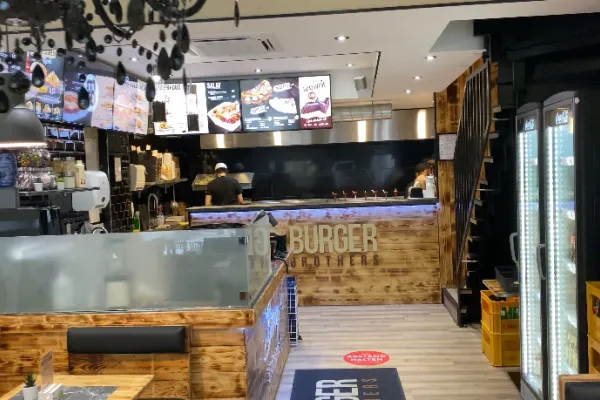 Burger Brothers halal restaurant in Essen