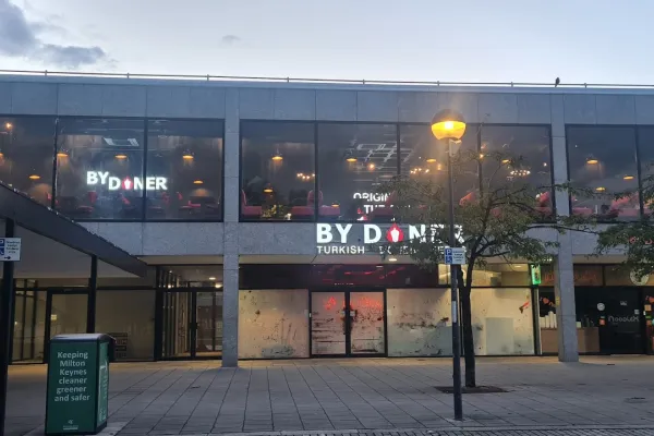 By Doner halal restaurant in Milton Keynes