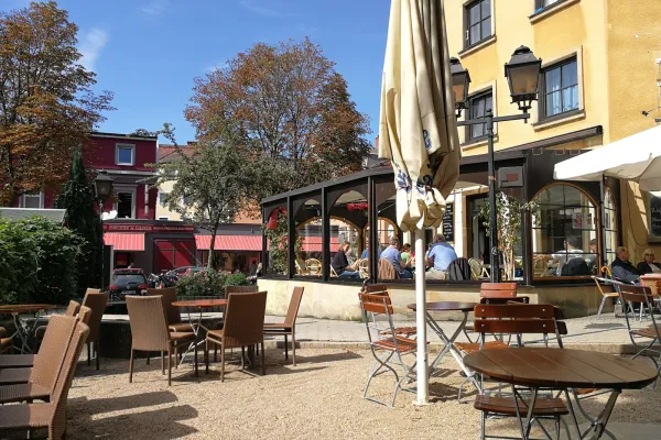 Café Florian halal restaurant in Bayreuth