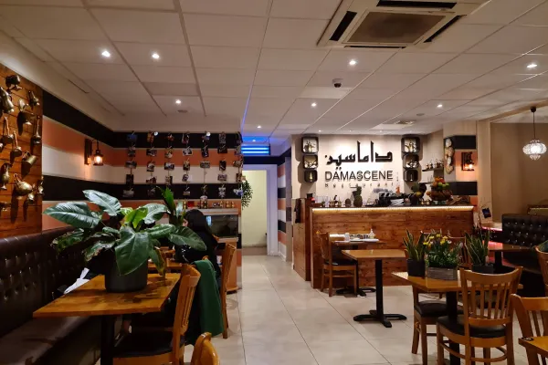 Damascene Restaurant halal restaurant in Slough