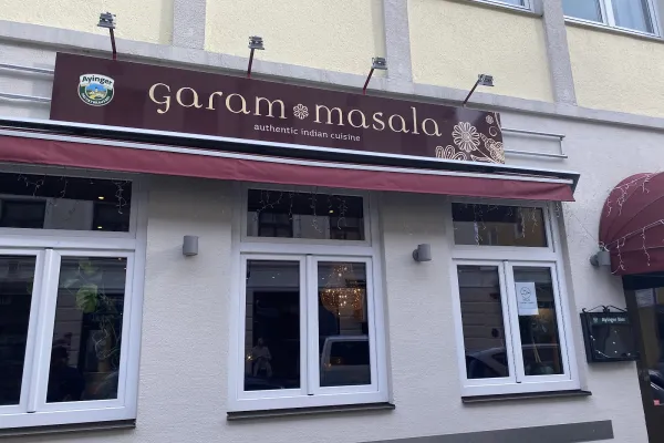 Garam Masala halal restaurant in München