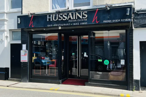 Hussain's Indian Cuisine halal restaurant in Weston-super-Mare