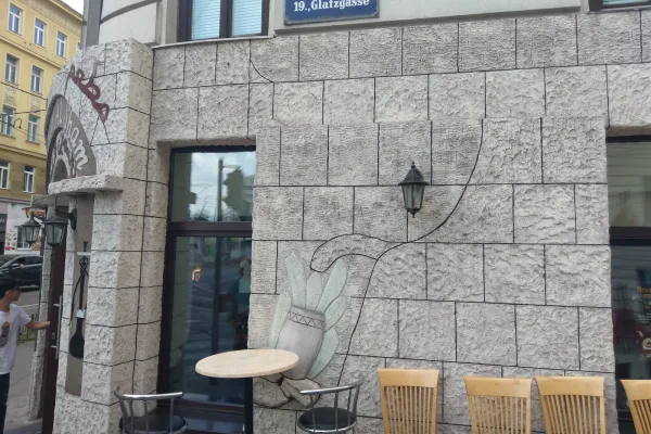 Jasmin Al-Sham halal restaurant in Wien
