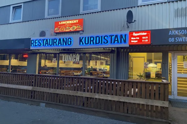 Kurdistan Kolgrill halal restaurant in Järfälla