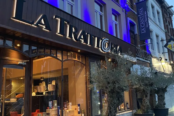 La Trattoria halal restaurant in Binche