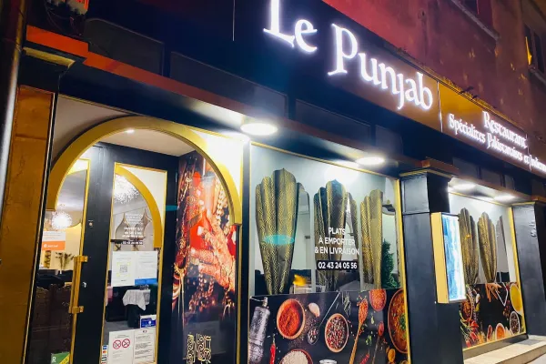Le Punjab halal restaurant in Le Mans