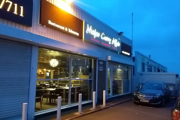 Major Curry Affair halal restaurant in Tipton