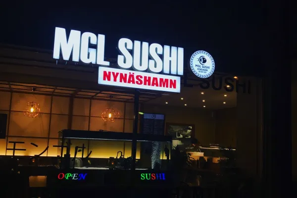 MGL Sushi Nynäshamn halal restaurant in Nynäshamn
