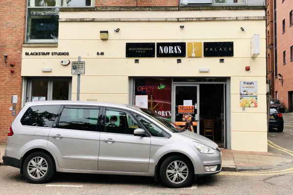 Nora's Palace halal restaurant in Belfast