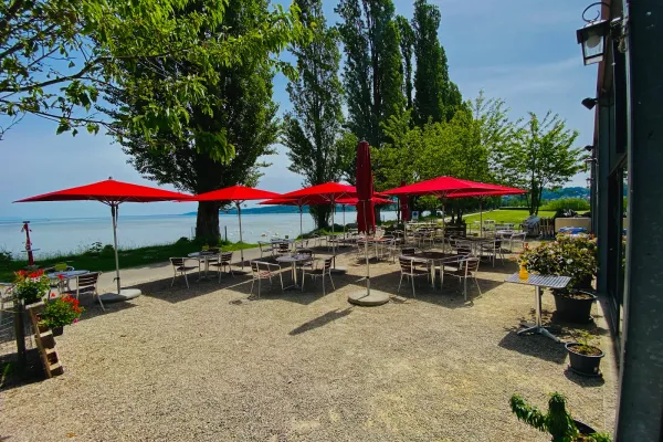 Pavillon des Rives halal restaurant in Yverdon-les-Bains