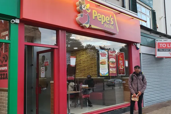 Pepe's halal restaurant in Redditch