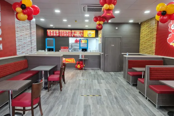Pepe's halal restaurant in Telford