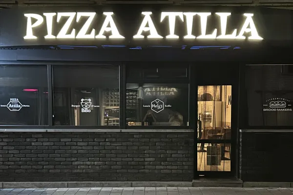 Pizza Atilla halal restaurant in Zele