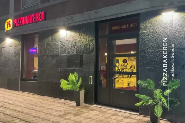 Pizzabakeren Hudiksvall halal restaurant in Hudiksvall
