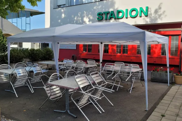 Restaurant Stadion Skarabäus halal restaurant in Wettingen