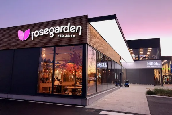 Rosegarden halal restaurant in Ystad