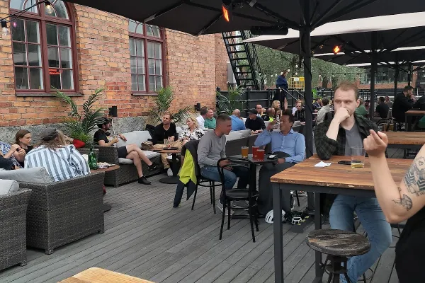 Spruthuset halal restaurant in Falun