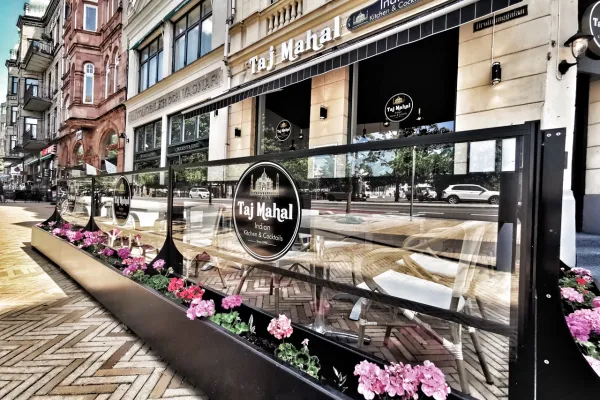Taj Mahal halal restaurant in Helsingborg