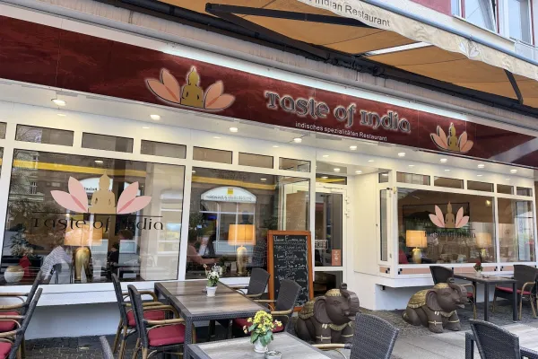 Taste of India halal restaurant in Cottbus