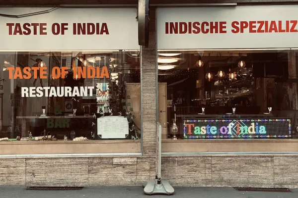 Taste of India halal restaurant in Interlaken