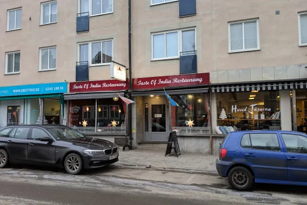 Taste of India halal restaurant in Ludvika