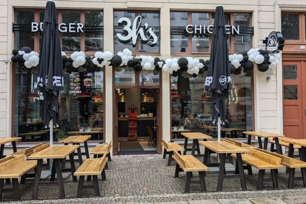 The Clean Burger halal restaurant in Leipzig