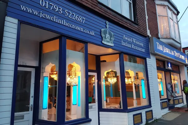 The Jewel in the Crown halal restaurant in Swindon