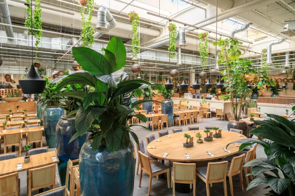 Watertuin World Kitchen halal restaurant in Wien