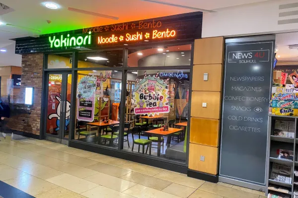 Yakinori Japanese kitchen halal restaurant in Solihull
