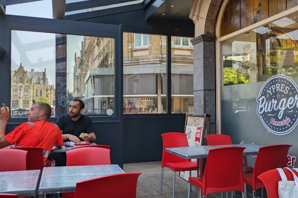 Ypresburger halal restaurant in Ieper