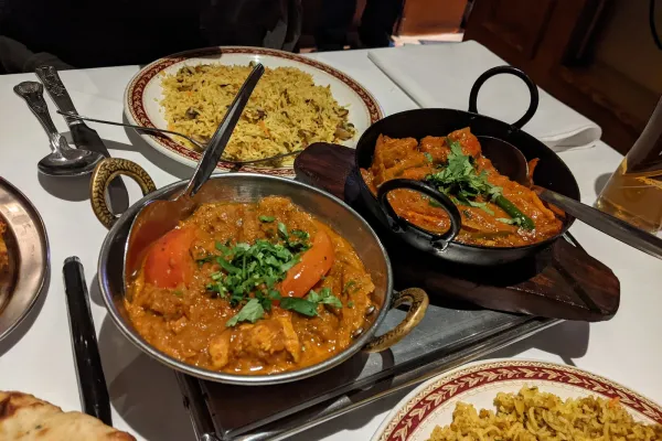 Zaika halal restaurant in Ipswich