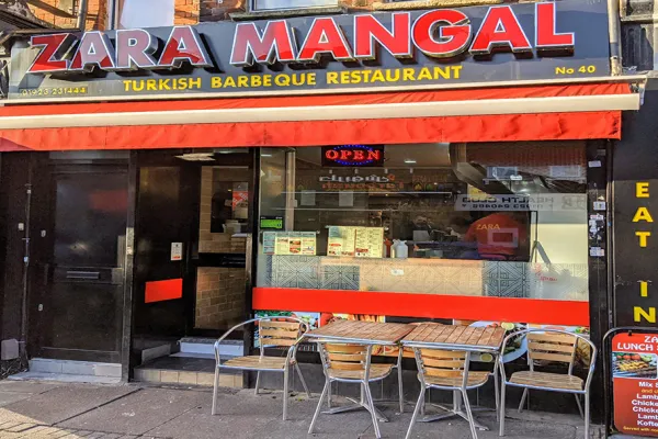 Zara Mangal halal restaurant in Watford